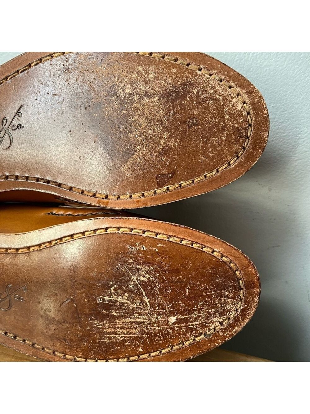 Rancourt & Co. Women’s Horsebit Loafer Natural Shell Cordovan Tan Leather 9.5 - Picture 13 of 13